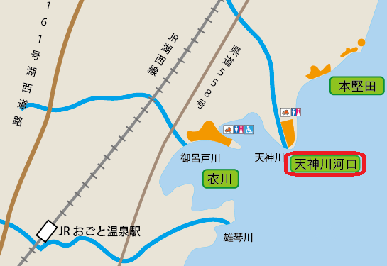 湖岸緑地 大津市の県営公園